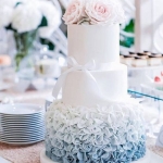 Торт с цветами «Свадебный» на заказ