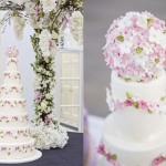 Торт с цветами «Утонченность» Торт с цветами «Утонченность»