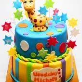 Детский торт «Жирафик» на заказ