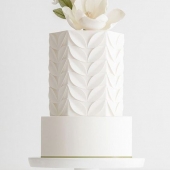 Торт с цветами «День свадьбы» на заказ