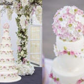 Торт с цветами «Утонченность»