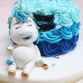 Торт Единорожка-обжора №5 на заказ