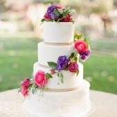 Торт с цветами «Счастливый день» на заказ