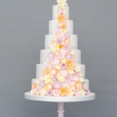 Торт с цветами «Безмятежность» на заказ