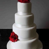 Торт с цветами «Элегантность» на заказ