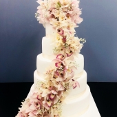 Торт с цветами «Орхидея» на заказ