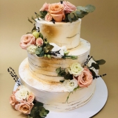 Торт с цветами «Праздник» на заказ