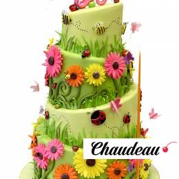 Детский торт «Веселые жуки» фото 1 Детский торт «Веселые жуки» на заказ