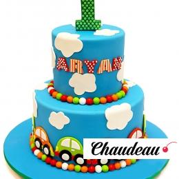 Детский торт «Машинки» фото 1 Детский торт «Машинки» на заказ