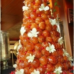 свадебный торт крокенбуш