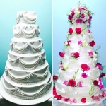 большие свадебные торты