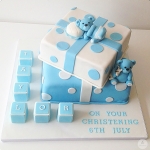 детские торты на крестины