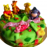 детский торт с Винни Пухом