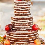 торт открытый на свадьбу