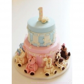 Торт «Двойная радость» на заказ