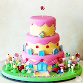 детские торты на годик девочке