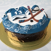 Торт «Хоккейный матч» на заказ
