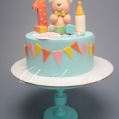 детские торты на год