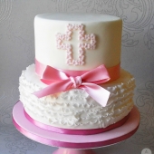 торт на крещение ребенка