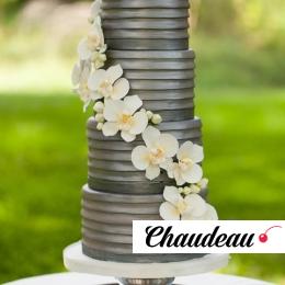 свадебный торт с орхидеями