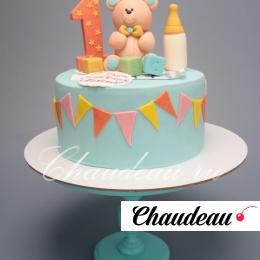 детские торты на год