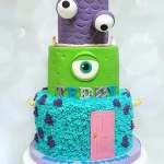 Праздничный торт «Корпорация монстров» на заказ