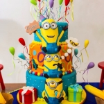 Детский торт «Миньоны» на заказ