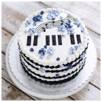 Праздничный торт «Пианино» на заказ