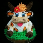 Праздничный торт «Бычок» на заказ