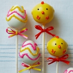 Пасхальные кейк попсы «Цыплята и яйца» на заказ