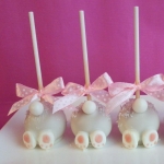 Пасхальные кейк попсы «Кролик ищет морковку» на заказ