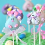 Пасхальные кейк попсы «Кролики» на заказ