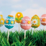 Пасхальные кейк попсы «Пасхальные яйца» на заказ