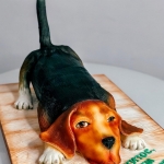 Праздничный торт «Собака»