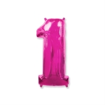 Шар фольгированный (40''/102 см) Цифра, 1 шт. на заказ