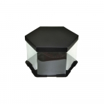 Шестигранная коробка для торта 31×17 см на заказ