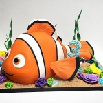 Торт праздничный «В поисках Дори» фото 1 Торт праздничный «В поисках Дори» на заказ