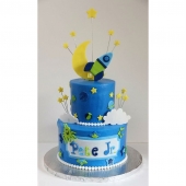 Праздничный торт «Полет в космос» на заказ