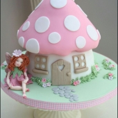 Торт праздничный «Домик для феи» на заказ