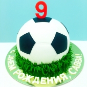 Праздничный торт «Болельщик» на заказ