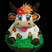 Праздничный торт «Бычок» на заказ