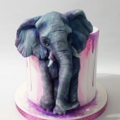 Праздничный торт «Слон» на заказ