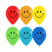 Воздушные шары с разными рисунками, надписями, цифрами (на выбор) 1 шт с гелием. на заказ