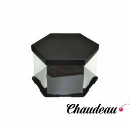 Шестигранная коробка для торта 31х31×25 см фото 1 Шестигранная коробка для торта 31х31×25 см на заказ