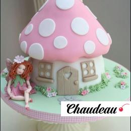 Торт праздничный «Домик для феи» фото 1 Торт праздничный «Домик для феи» на заказ