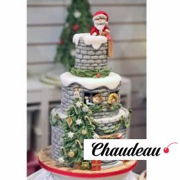 Торт новогодний «Замок» на заказ
