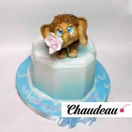 Торт праздничный «Мамонтенок» фото 1 Торт праздничный «Мамонтенок» на заказ