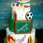 Торт на выпускной «Начальная школа» на заказ