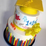 Торт на выпускной «1+1» на заказ