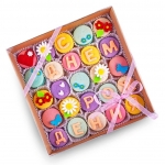 Макаруны на день рождения «Открытка» на заказ